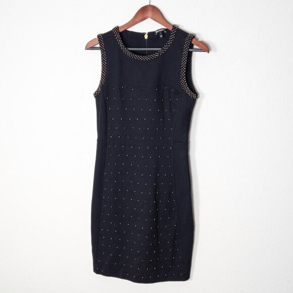 Juicy Couture Dresses & Skirts - Juicy Couture Women’s Dress Black Sleeveless Bodycon Studded Y2K Evening Glam 2